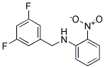 (3,5-Difluoro-benzyl)-(2-nitro-phenyl)-amine Struktur