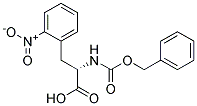 (2S)-2-{[(benzyloxy)carbonyl]amino}-3-(2-nitrophenyl)propanoic acid Struktur