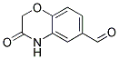 3-oxo-3,4-dihydro-2H-1,4-benzoxazine-6-carbaldehyde Struktur