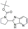 tert-butyl 2-(3H-imidazo[4,5-b]pyridin-2-yl)pyrrolidine-1-carboxylate Struktur