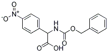 {[(benzyloxy)carbonyl]amino}(4-nitrophenyl)acetic acid Struktur