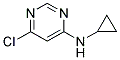 (6-Chloro-pyrimidin-4-yl)-cyclopropyl-amine Struktur