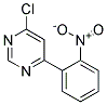 4-Chloro-6-(2-nitro-phenyl)-pyrimidine Struktur