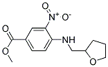 3-Nitro-4-[(tetrahydro-furan-2-ylmethyl)-amino]-benzoic acid methyl ester Struktur