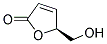 (5S)-5-(hydroxymethyl)furan-2(5H)-one Struktur