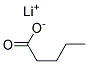 Lithium Pentanoate Struktur