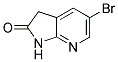 5-BROMO-1,3-DIHYDRO-2H-PYRROLO[2,3-B]PYRIDIN-2-ONE Struktur