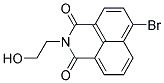 4-BROMO-N-(2-HYDROXYETHYL)-1,8-NAPHTHALIMIDE Struktur