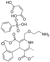 AMILODIPINE MALEATE Struktur