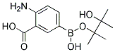 4-AMINO-3-CARBOXYPHENYLBORONIC ACID PINACOL ESTER Struktur