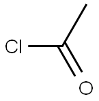 EthanoylChlorid Struktur