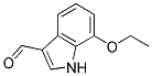 7-Ethoxyindole-3-Carboxaldehyde Struktur