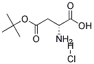 D-Aspartic Acid 4-Tertbutyl Ester HCl Struktur