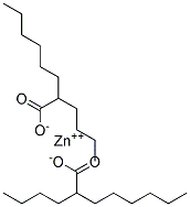 Zinc 2-hexylhexanoate Struktur