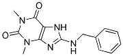 Benzylaminotheophylline Struktur