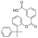 Cumylphenyl isophthalate Struktur