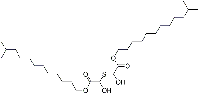 Diisotridecyl thiodiglycolate Struktur