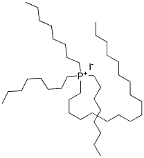 Trioctyl (octadecyl)phosphonium iodide Struktur