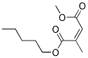 Dimethyl amyl maleate Struktur