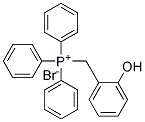 (O-HYDROXYBENZYL)TRIPHENYLPHOSPHONIUMBROMIDE Struktur