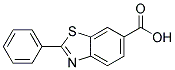 2-PHENYL-6-BENZOTHIAZOLECARBOXYLICACID Struktur