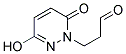 3-(3-HYDROXY-6-OXO-1,6-DIHYDRO-1-PYRIDAZINYL)PROPIONALDEHYDE Struktur