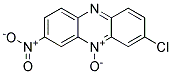 3-CHLORO-7-NITROPHENAZINE-5-OXIDE Struktur