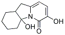 4A,7-DIHYDROXY-2,3,4,4A,10,10A-HEXAHYDROPYRIDO(1,2-A)INDOL-6(1H)-ONE Struktur