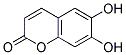 6,7-DIHYDROXY-2-CHROMENONE Struktur