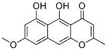 5,6-DIHYDROXY-8-METHOXY-2-METHYLNAPHTHO(2,3-B)PYRAN-4-ONE Struktur