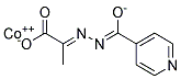 COBALT(II)2-((HYDROXY(4-PYRIDYL)METHYLENE)HYDRAZONO)PROPIONATE Struktur