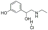 A-ETHYLAMINOMETHYL-M-HYDROXYBENZYLALCOHOLHYDROCHLORIDE Struktur