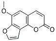 6-METHOXYFURO(2,3-H)CHROMEN-2-ONE Struktur