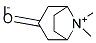 8,8-DIMETHYL-3-OXO-8-AZONIABICYCLO(3.2.1)OCTANEIODIDE Struktur