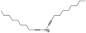 DI(1-DECYNYL)MERCURY(II) Struktur