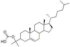 CHOLESTERYLISOPROPYLCARBONATE Struktur