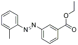 ETHYL2'-METHYLAZOBENZENE-3-CARBOXYLATE Struktur