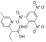 ETHYL(5-METHYL-2-PYRIDYL)ACETATEPICRATE Struktur