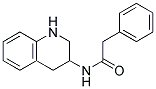 N-(1,2,3,4-TETRAHYDRO-3-QUINOLYL)-2-PHENYLACETAMIDE Struktur