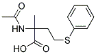 N-ACETYL-2-METHYL-S-PHENYL-DL-HOMOCYSTEINE Struktur