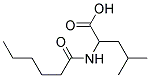 N-HEXANOYL-DL-LEUCINE Struktur