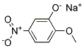 SODIUM2-METHOXY-5-NITROPHENOLATE Struktur