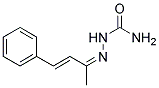 TRANS-4-PHENYL-3-BUTEN-2-ONESEMICARBAZONE Struktur