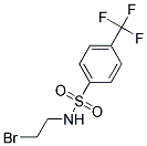 N-(2-Bromo-ethyl)-4-trifluoromethyl-benzenesulfonamide Struktur