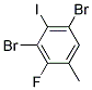 3,5-Dibromo-2-fluoro-4-iodotoluene Struktur