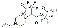 (4-Allyl-piperazin-1-yl)-aceticacidbistrifluoroacetate Struktur