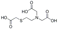 N,N,S-Tris(Carboxymethyl)Cysteamine Struktur