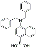 4-(DIBENZYLAMINO)NAPHTHALEN-1-YLBORONIC ACID
 Struktur