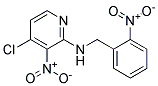 (4-Chloro-3-nitro-pyridin-2-yl)-(2-nitro-benzyl)-amine Struktur