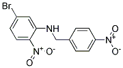 (5-Bromo-2-nitro-phenyl)-(4-nitro-benzyl)-amine Struktur